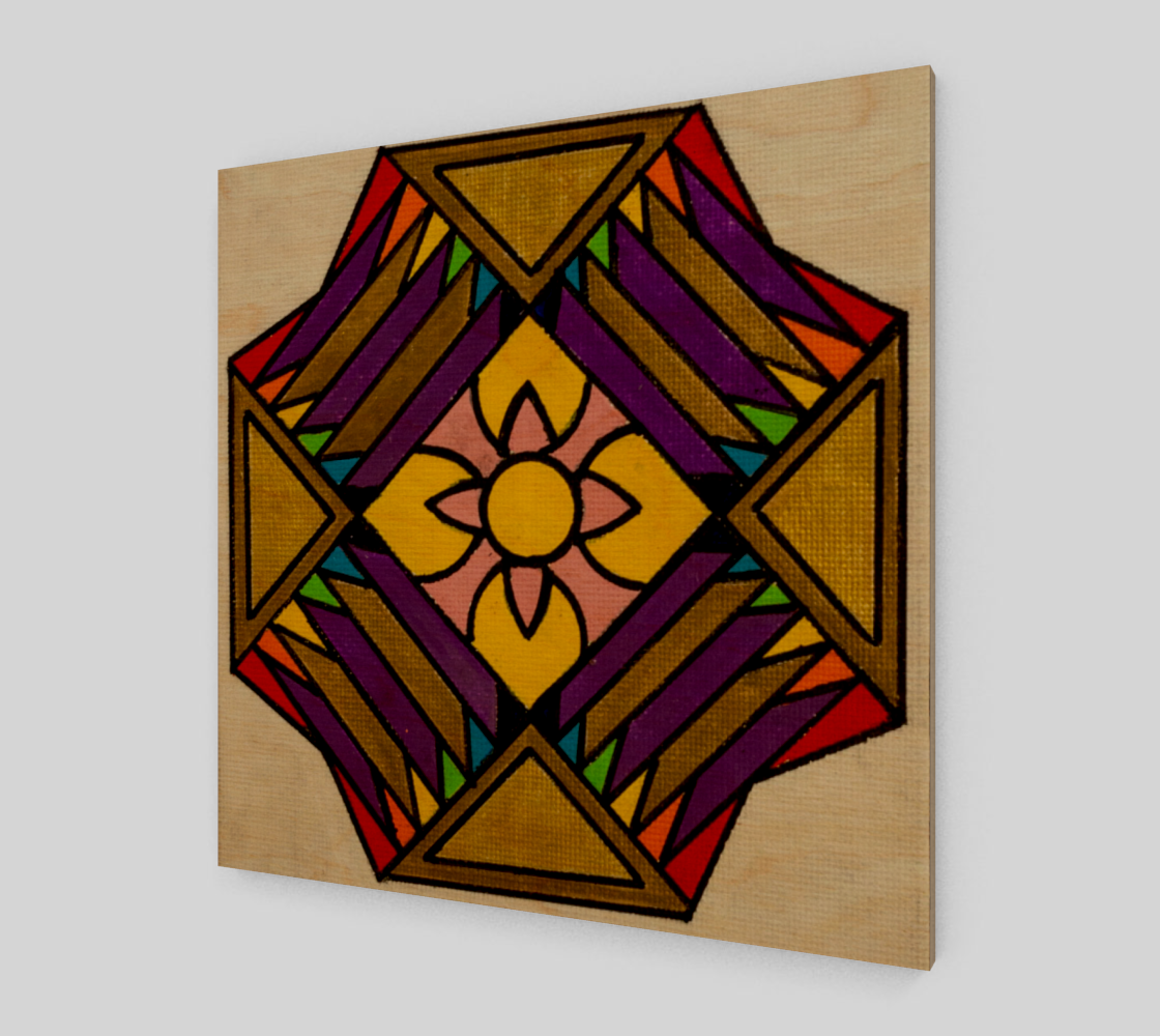 Stand Up Wood Print