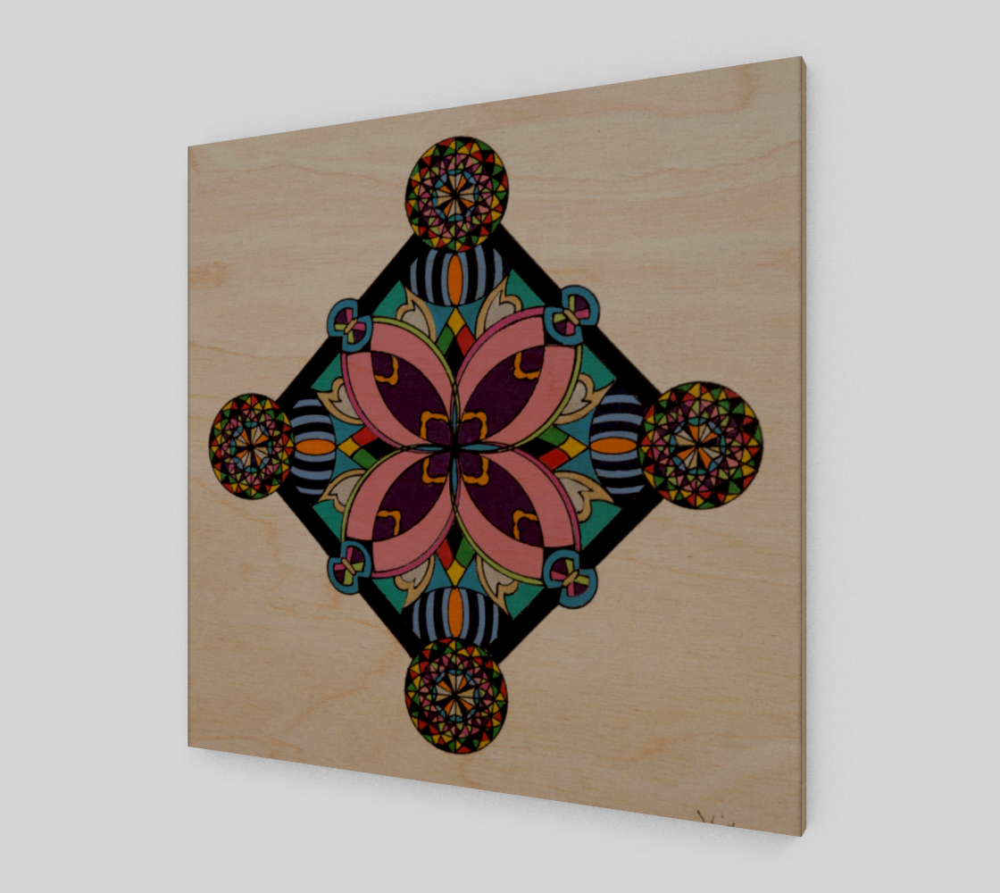 Bliss Wood Print