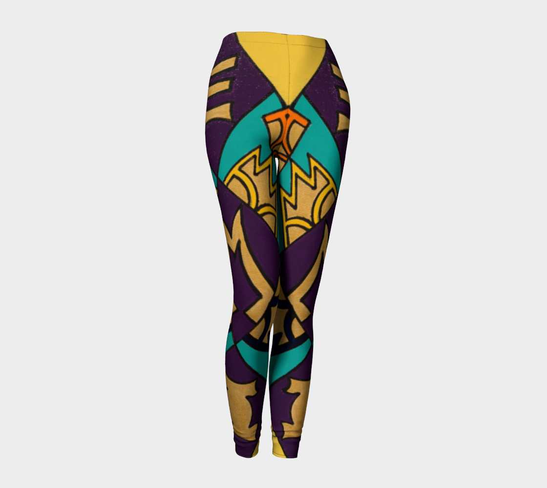 Geometric print leggings hot sale