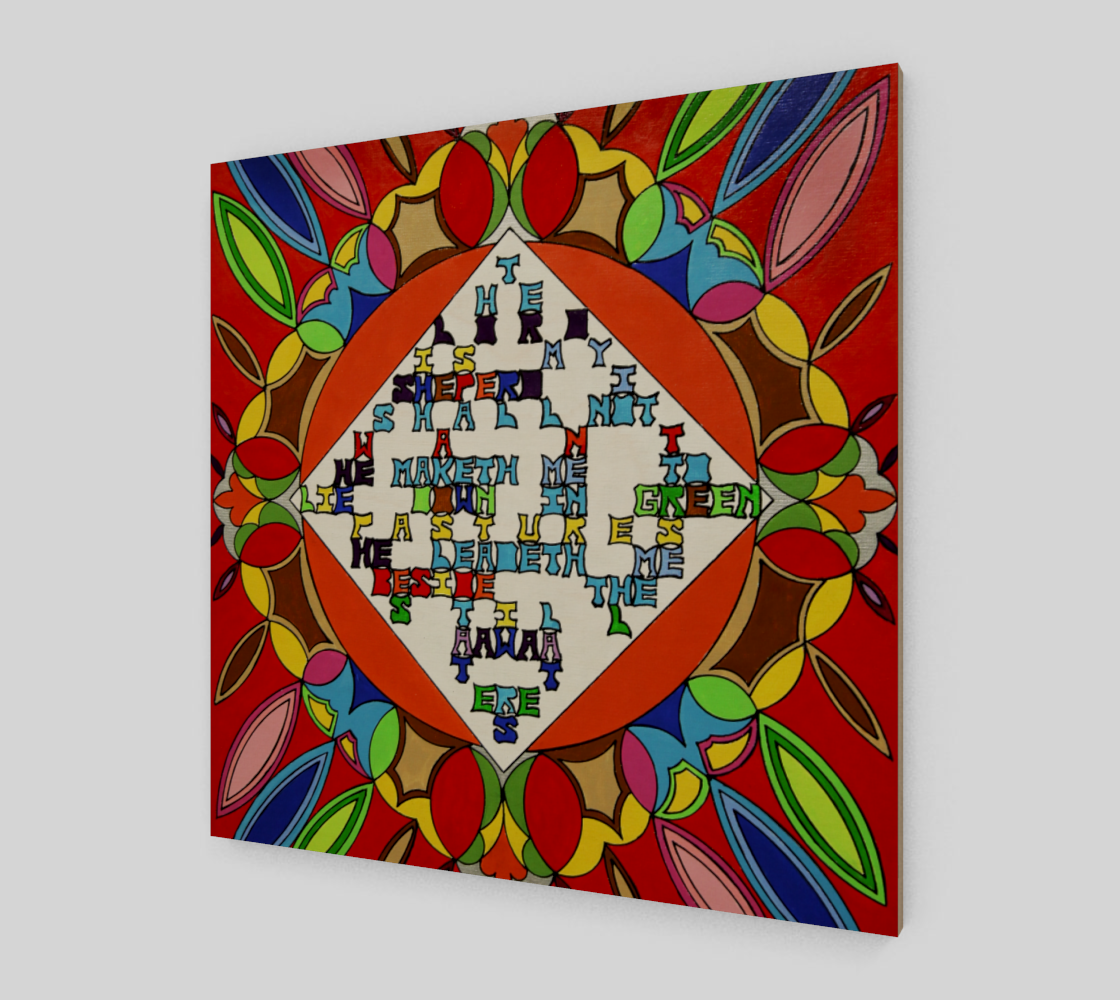 WALL ART / Wood Print