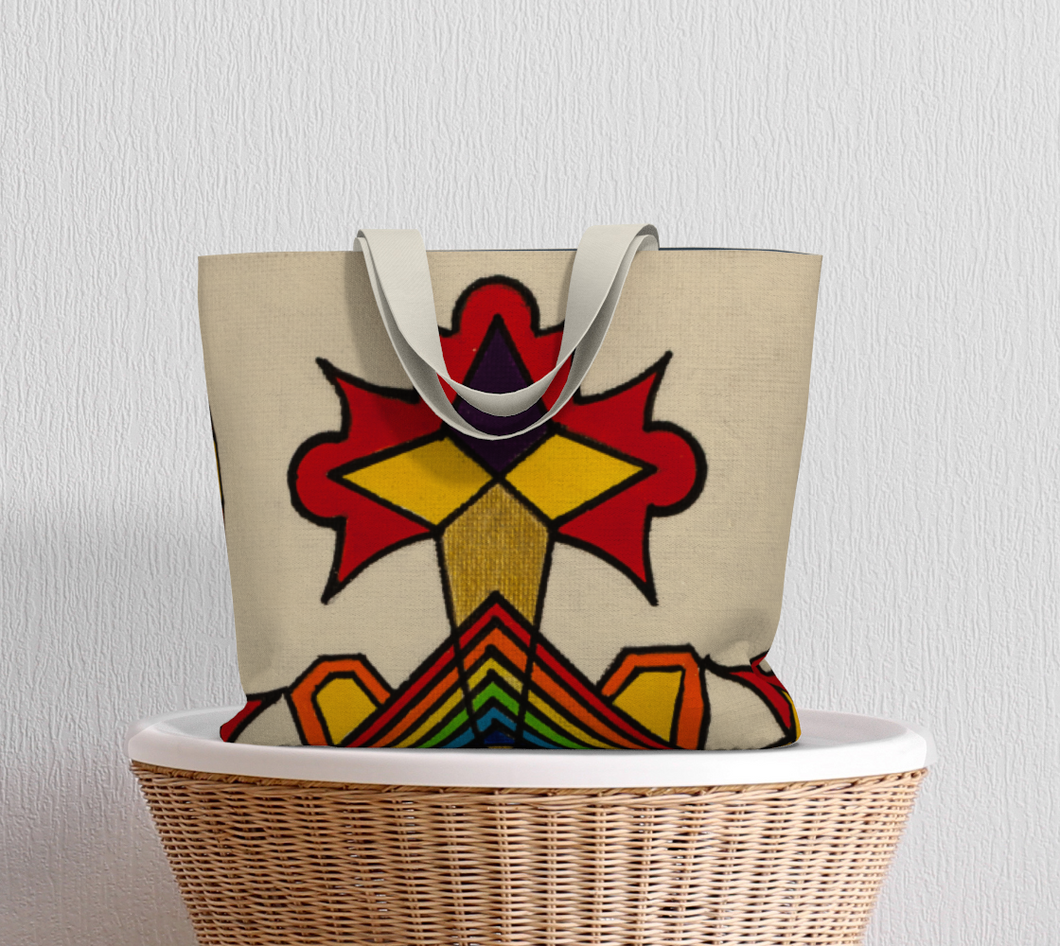 Large Print Tote Bag