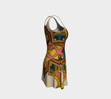 Load image into Gallery viewer, Colorful Fit and Flare Dress
