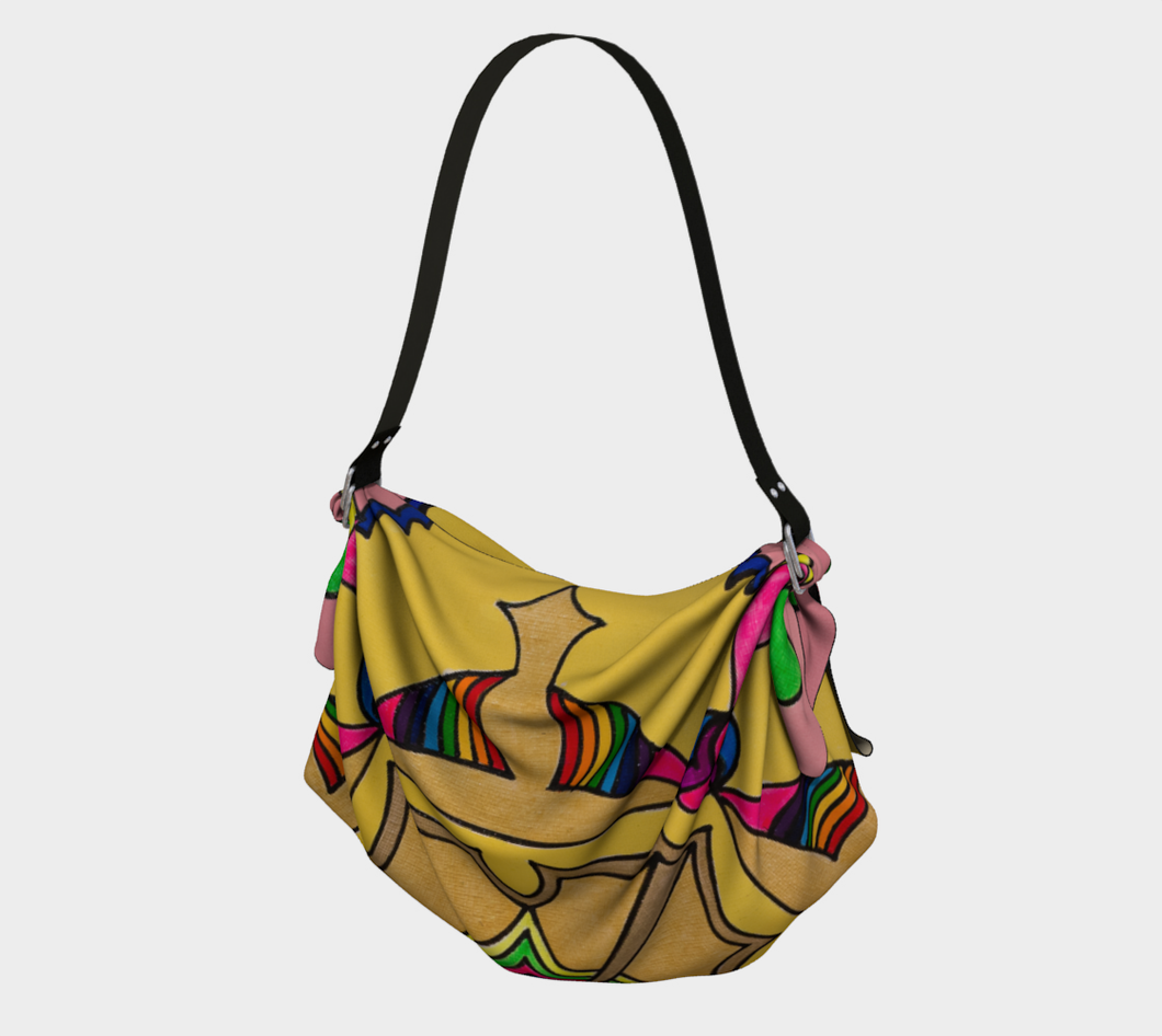 Colorful Origami Tote Bag