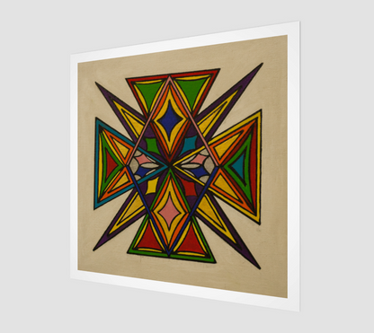 Triquadial Fine Art Print
