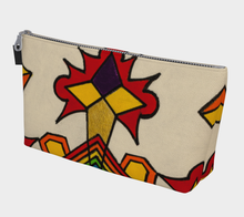 Load image into Gallery viewer, Custom Denim Zipper Makeup Bag
