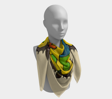 Load image into Gallery viewer, Square Scarf Wrap
