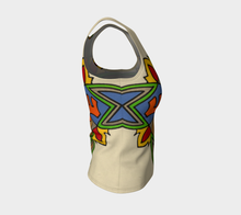 Load image into Gallery viewer, Fitted Tank Top - Colorful Graphic Design
