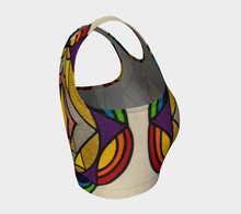 Load image into Gallery viewer, Geometric Athletic Crop Top
