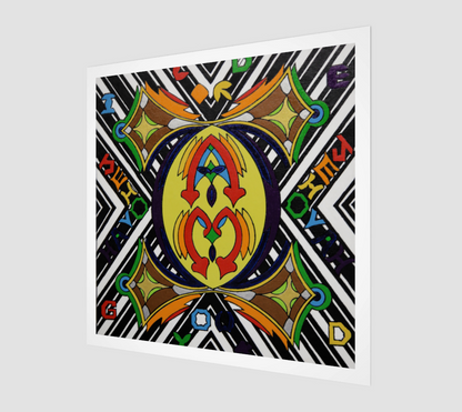 Jehovah and Lord Fine Art Print