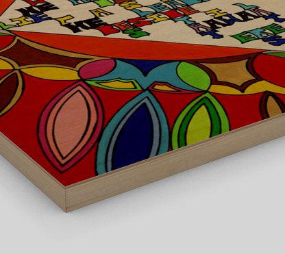 WALL ART / Wood Print