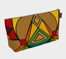 Load image into Gallery viewer, Denim Zipper Pouch Makeup Bag
