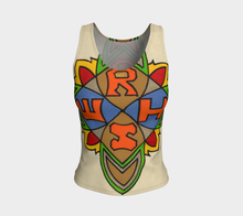 Load image into Gallery viewer, Fitted Tank Top - Colorful Graphic Design
