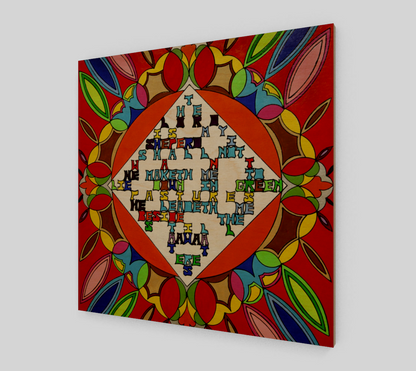 WALL ART / Wood Print
