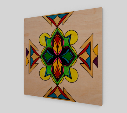 Joypose Wood Print