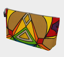 Load image into Gallery viewer, Denim Zipper Pouch Makeup Bag
