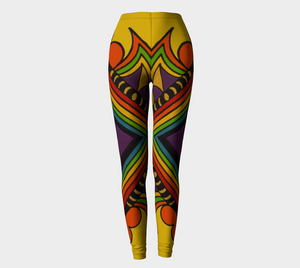 Custom Print Geometric Leggings