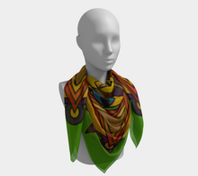 Load image into Gallery viewer, Square Scarf Wrap
