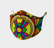 Load image into Gallery viewer, Reusable Double Knit Poly Face Mask - Colorful Graphic Design
