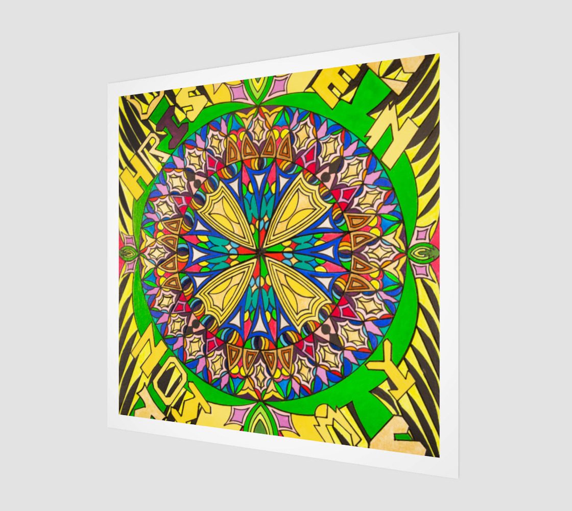 Christpensation Fine Art Print
