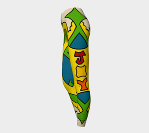 Colorful Geometric Print Leggings