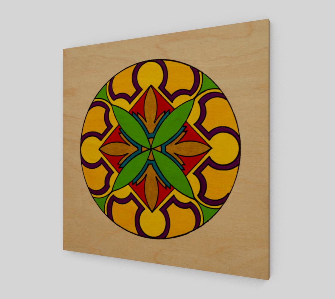 Witness Wood Print