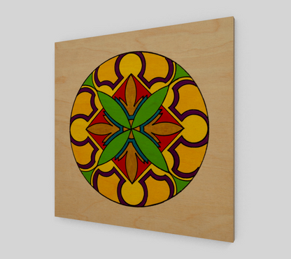 Witness Wood Print