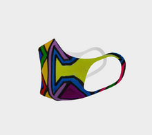 Load image into Gallery viewer, Reusable Double Knit Poly Face Mask - Original Art Print Design
